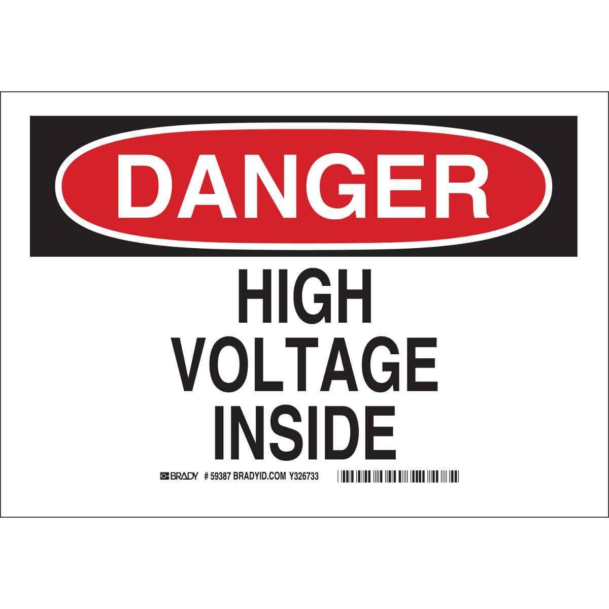 Brady® 87679 Accident Prevention Signs