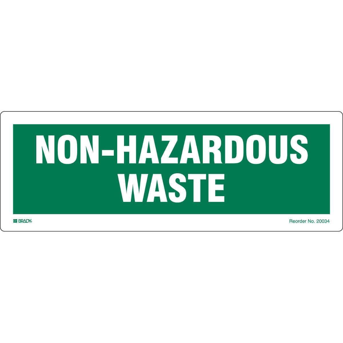 Brady® 20034LS Safety & Facility Labels