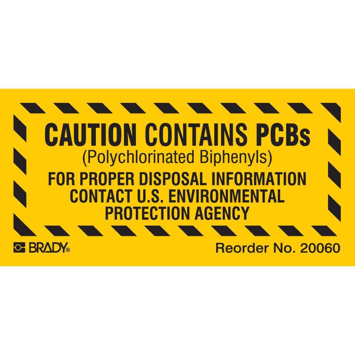 Brady® 20060LS Safety & Facility Labels