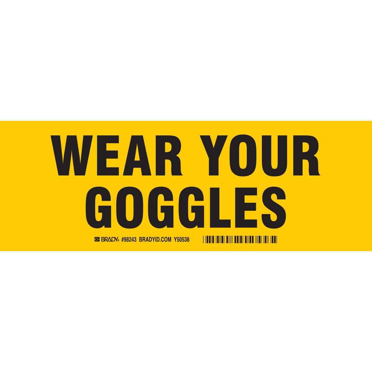Brady® 20101KLS Accident Prevention Signs