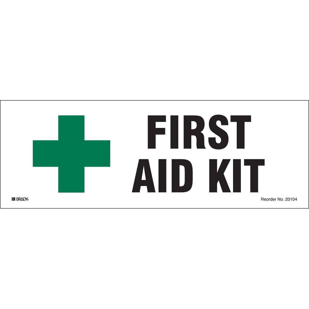 Brady® 20104MLS Fire, Emergency, Exit & First Aid Signs