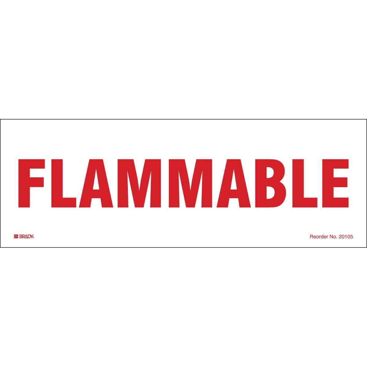 Brady® 20105MLS Chemical & Hazardous Material Signs