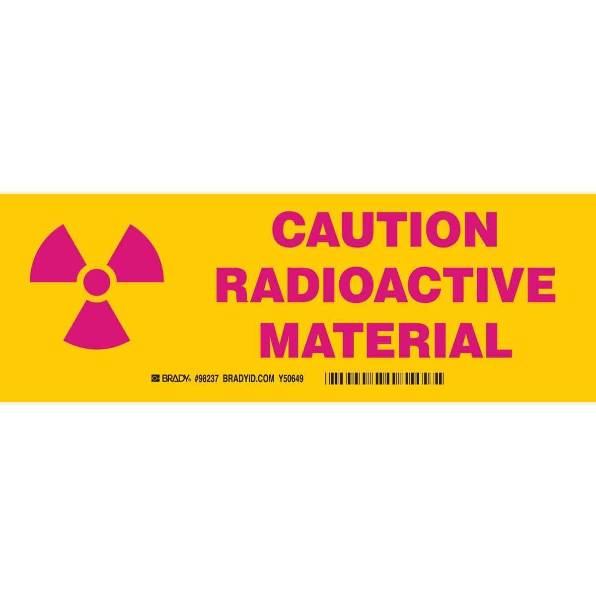 Brady® 20111KLS Chemical & Hazardous Material Signs