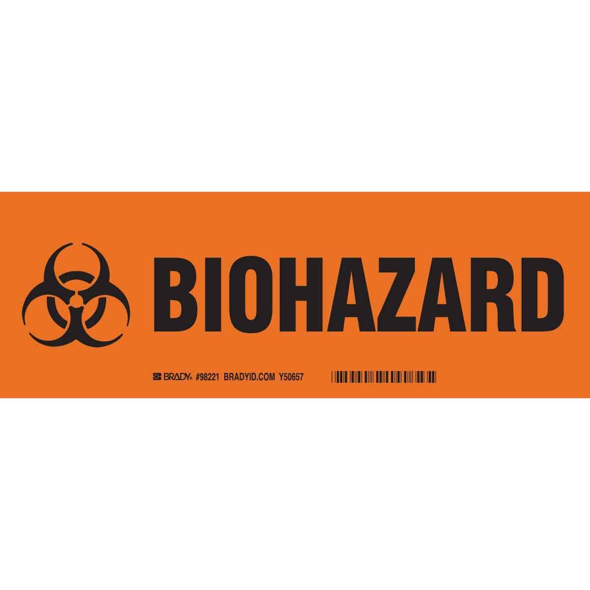 Brady® 20112KLS Chemical & Hazardous Material Signs