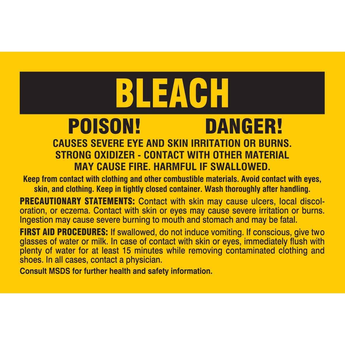 Brady® 20207RLS Safety & Facility Labels