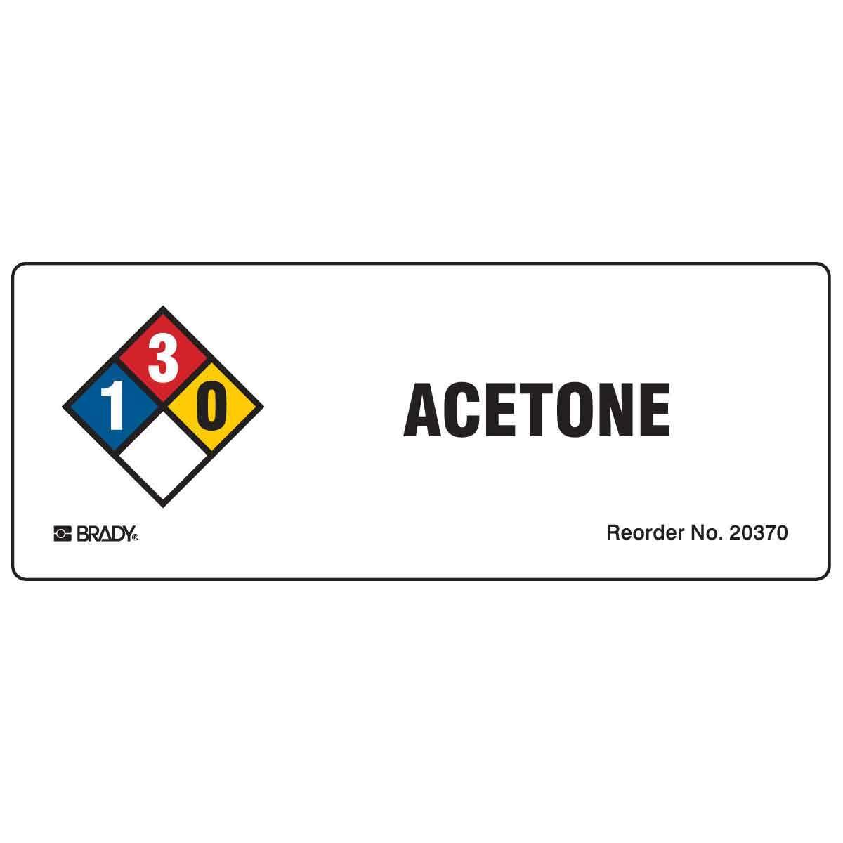 Brady® 20370LS Safety & Facility Labels