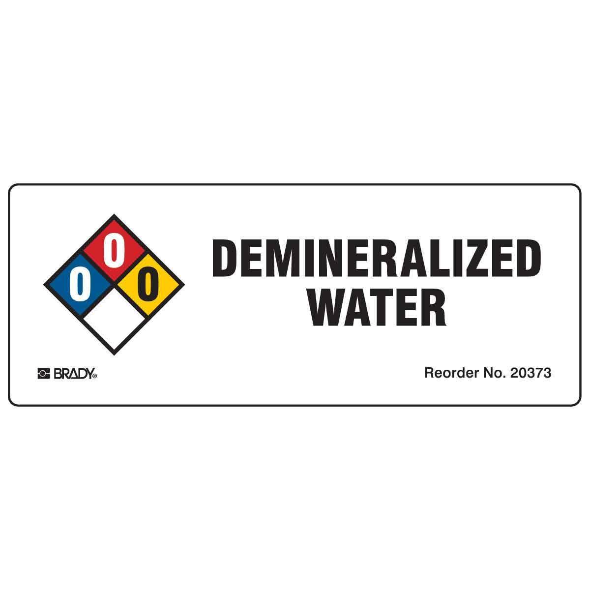 Brady® 20373LS Safety & Facility Labels