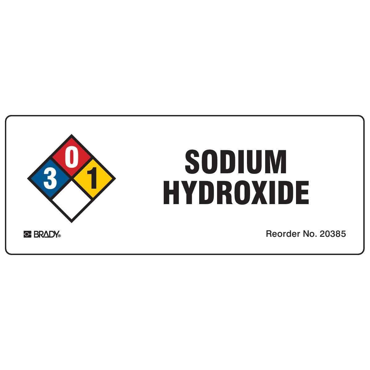 Brady® 20385LS Safety & Facility Labels