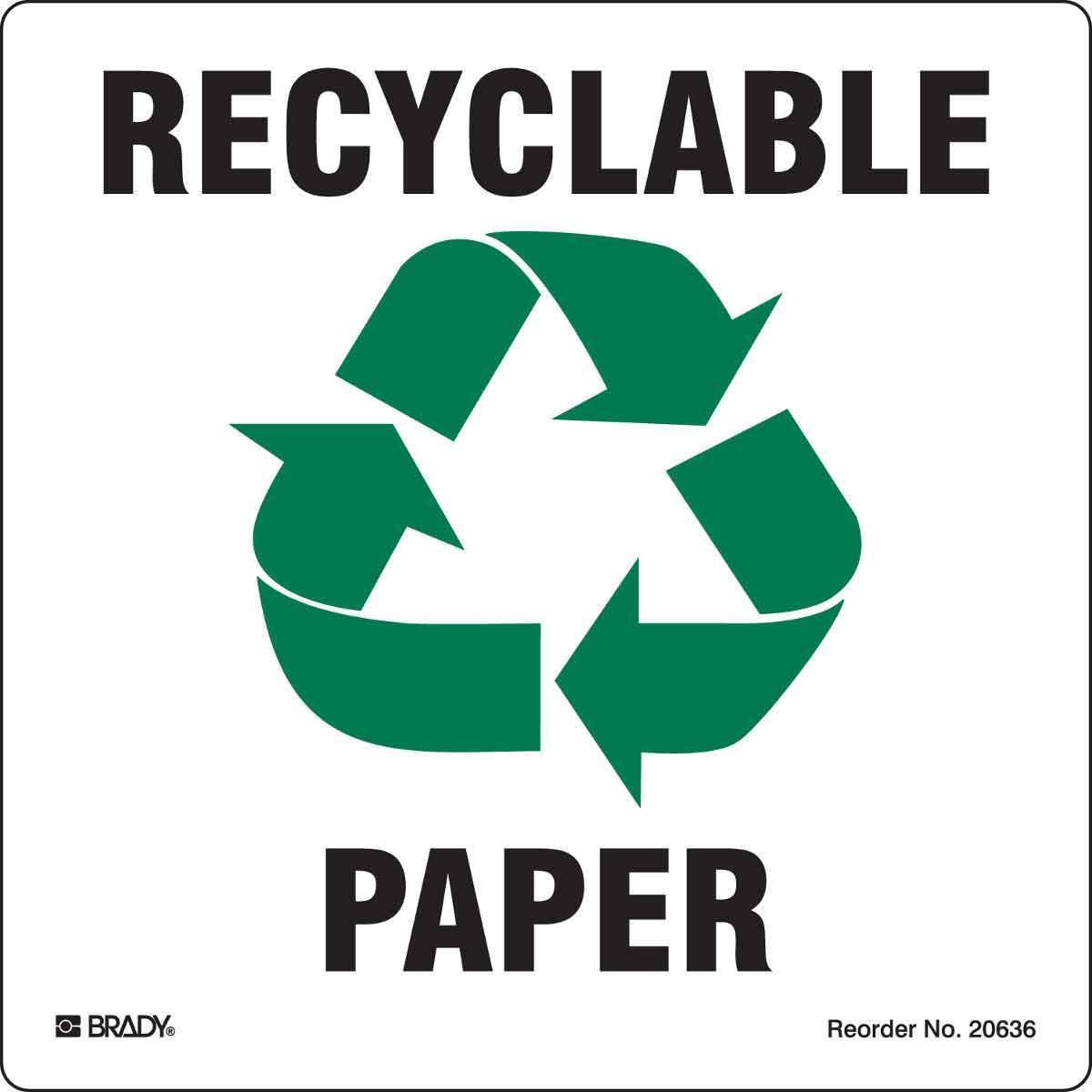Brady® 20636FLS Safety & Facility Labels