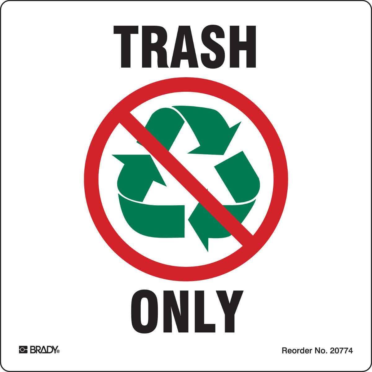 Brady® 20774FLS Safety & Facility Labels