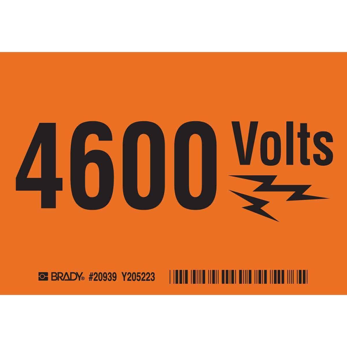 Brady® 20939 Conduit & Voltage Markers