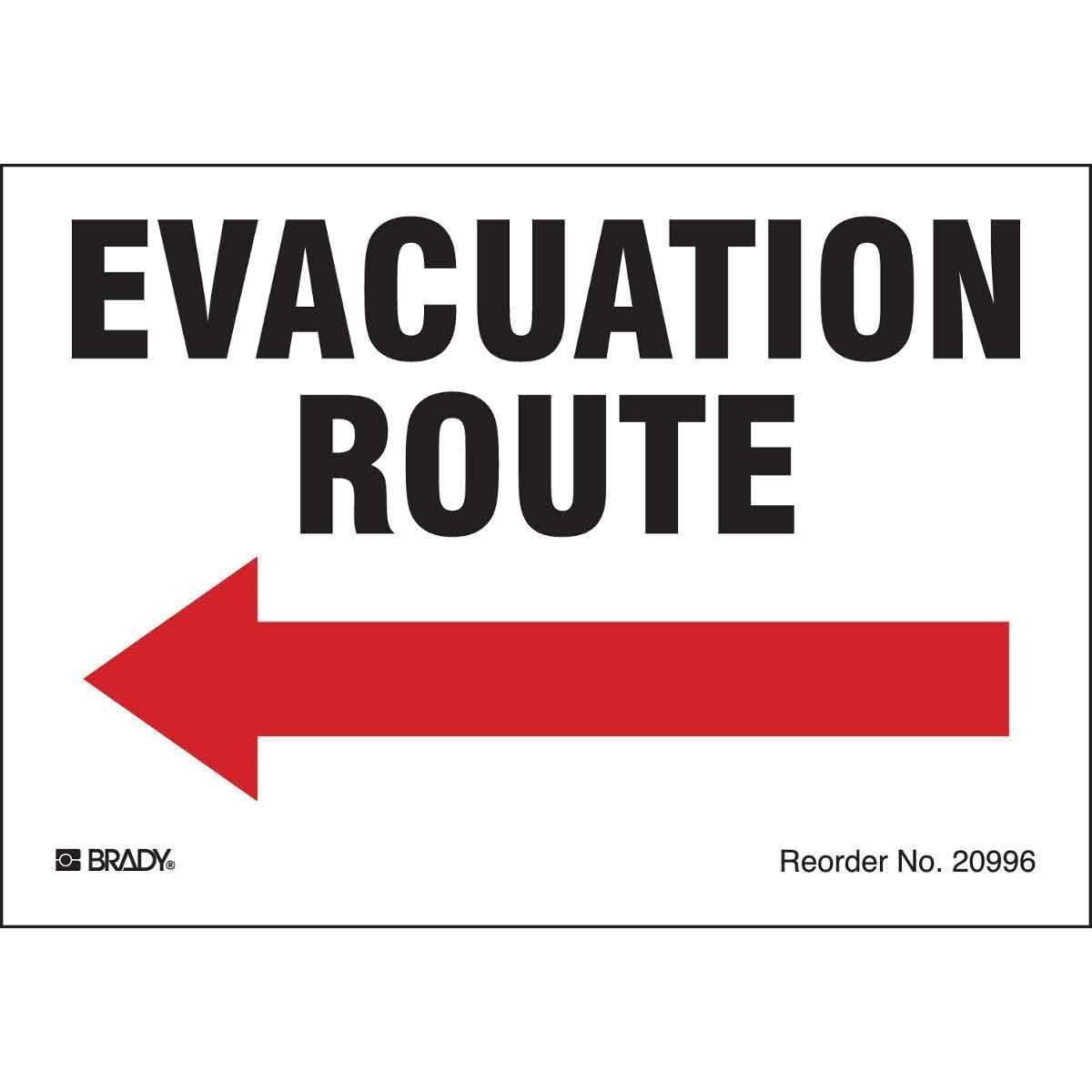 Brady® 20996LS Safety & Facility Labels
