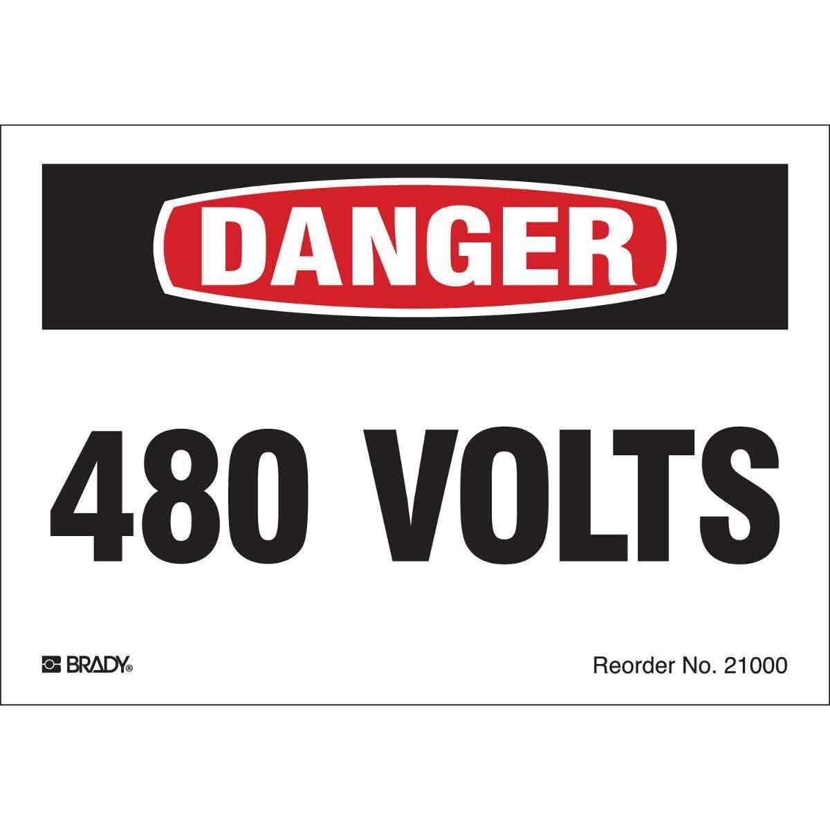 Brady® 21000LS Safety & Facility Labels