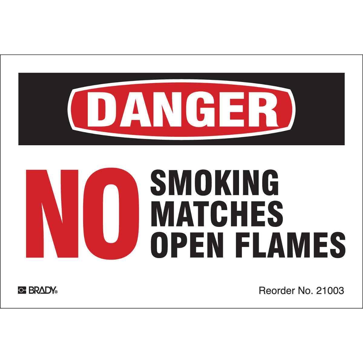 Brady® 21003LS Safety & Facility Labels