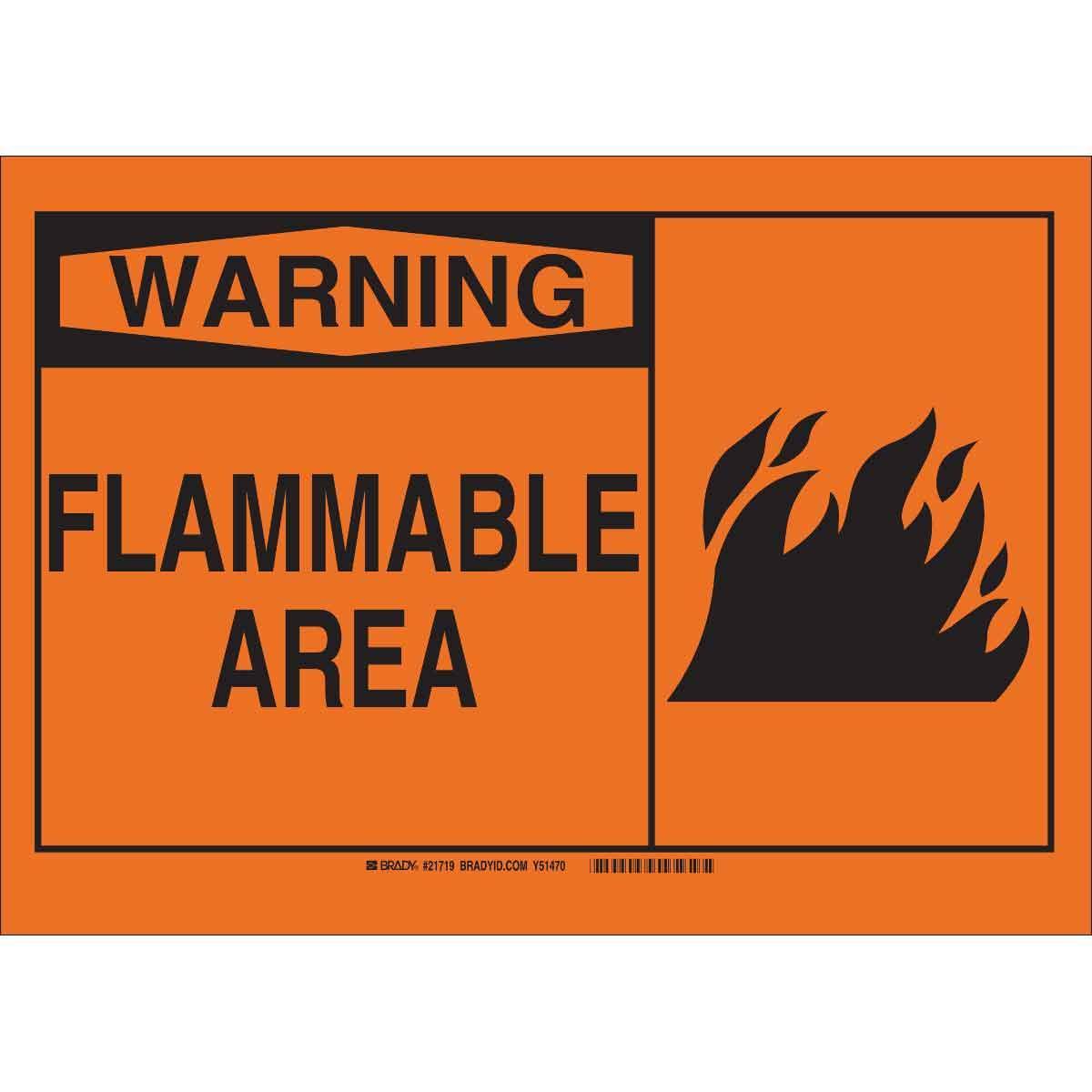 Brady® 26540 Chemical & Hazardous Material Signs