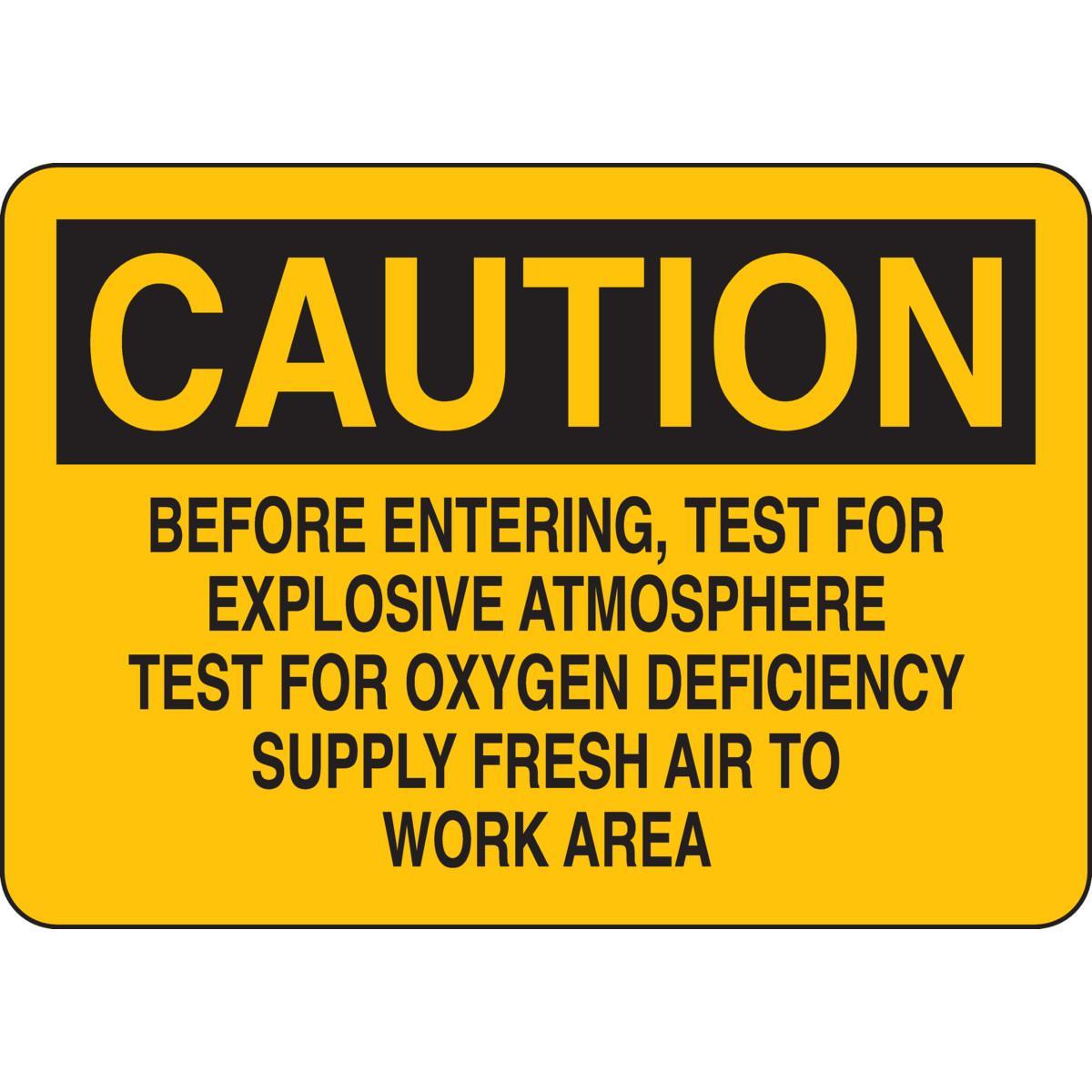 Brady® 84002 Access & Security Signs