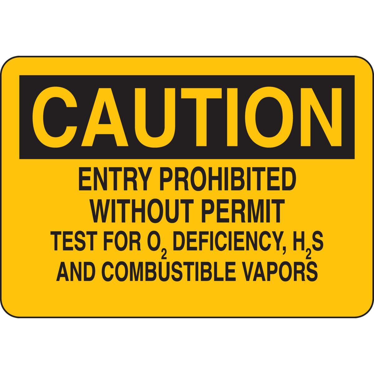 Brady® 22067 Access & Security Signs
