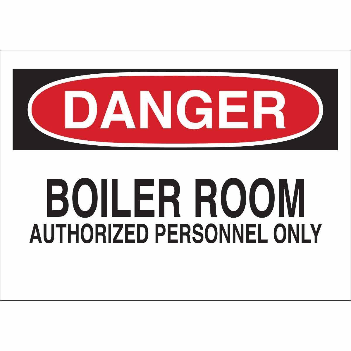 Brady® 40641 Access & Security Signs