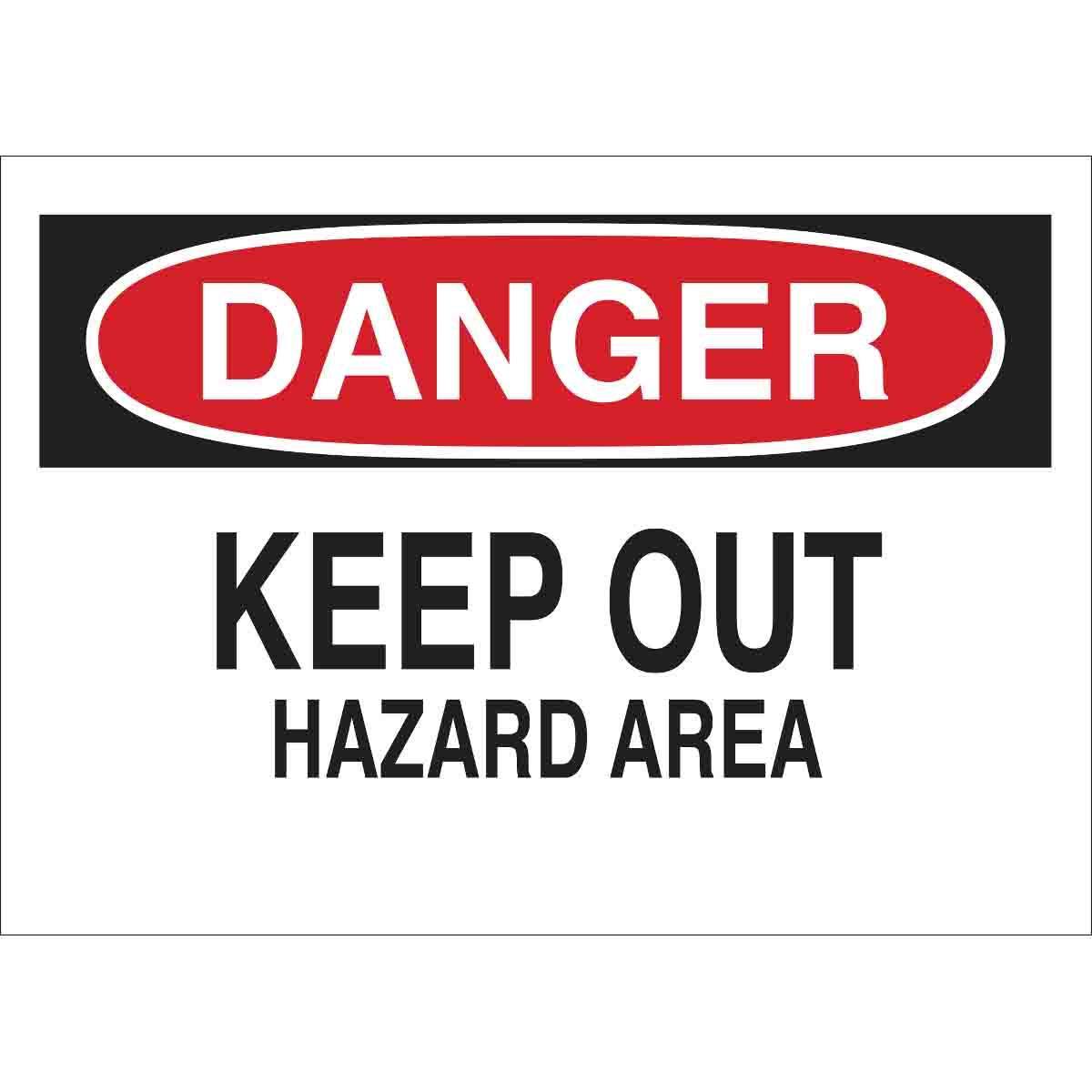Brady® 40678 Access & Security Signs
