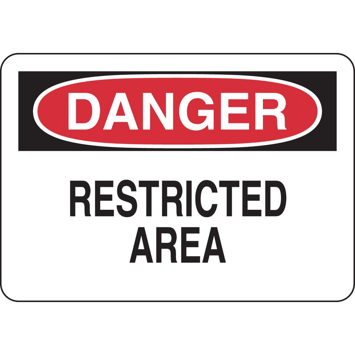 Brady® 40687 Access & Security Signs