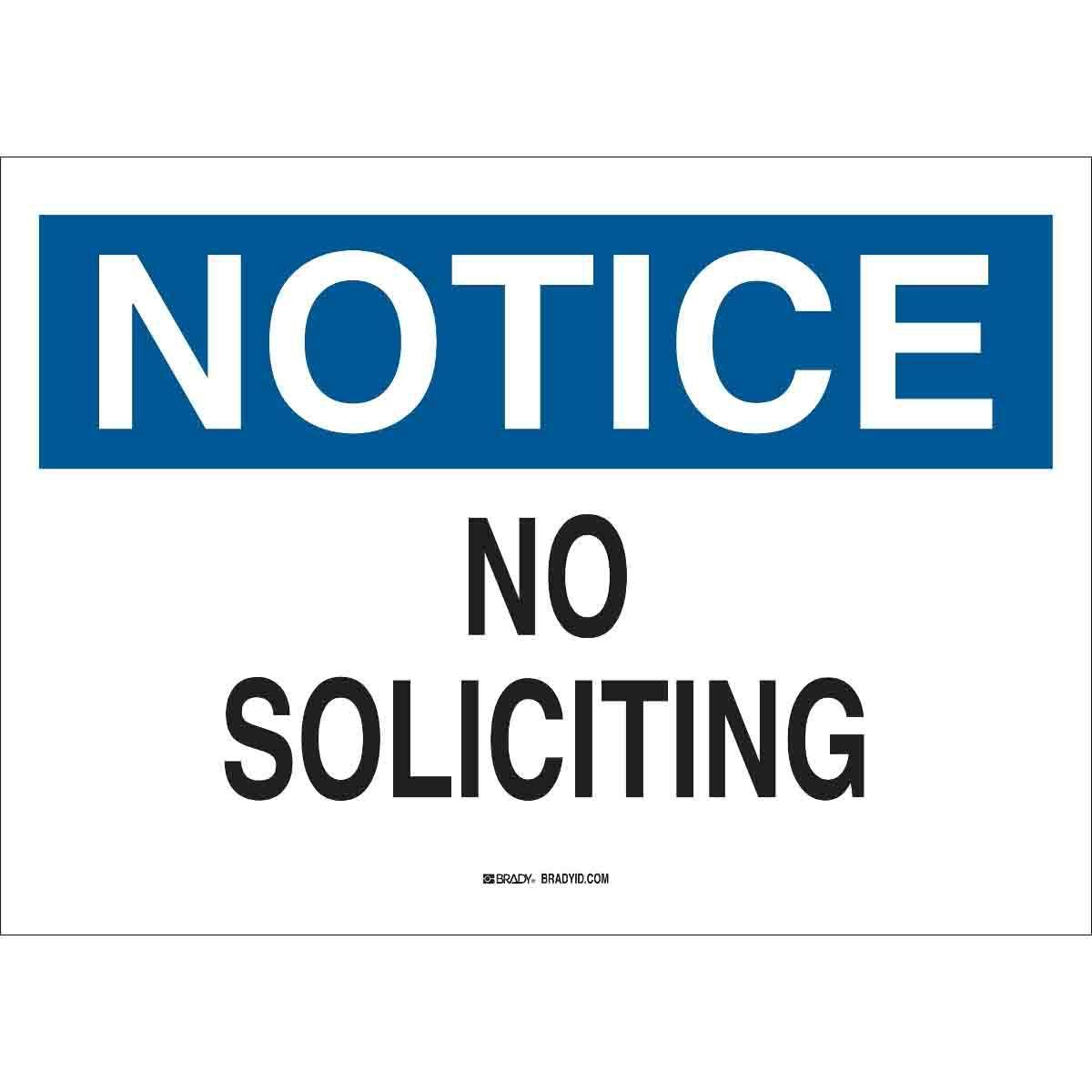 Brady® 84154 Access & Security Signs