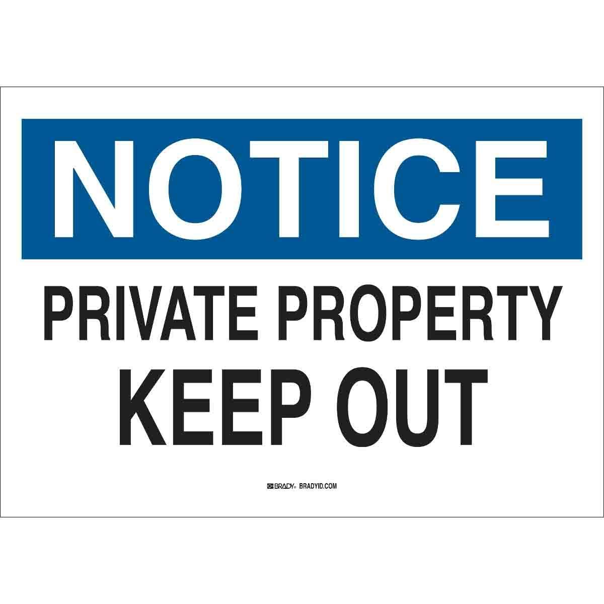 Brady® 69446 Access & Security Signs