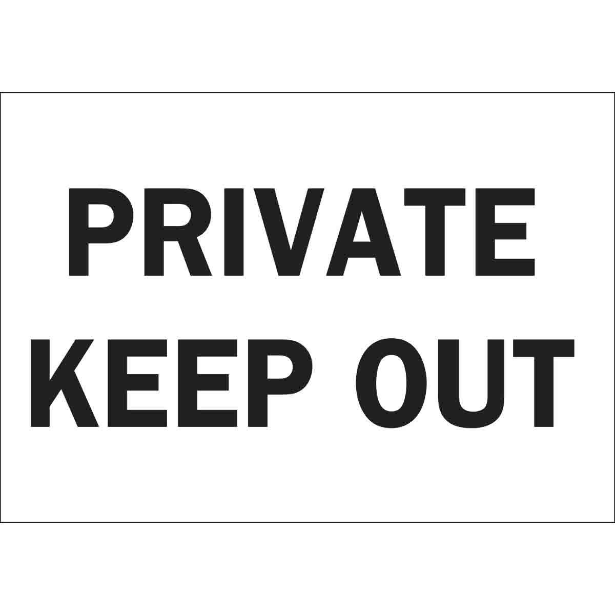 Brady® 84260 Access & Security Signs