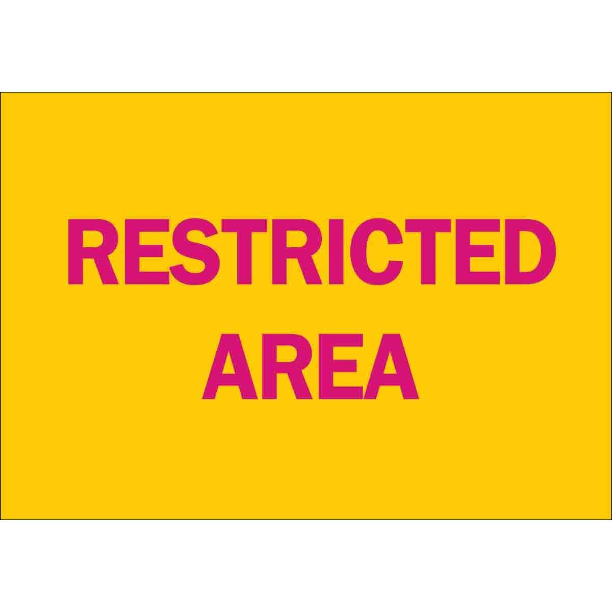 Brady® 40818 Access & Security Signs