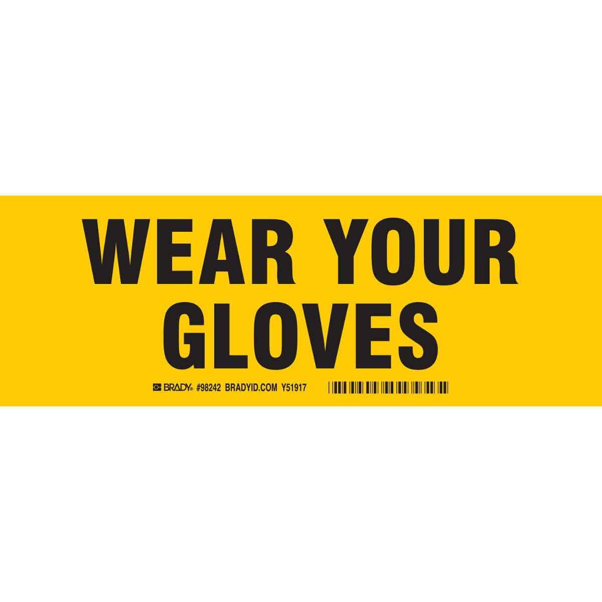 Brady® 22261KLS Accident Prevention Signs