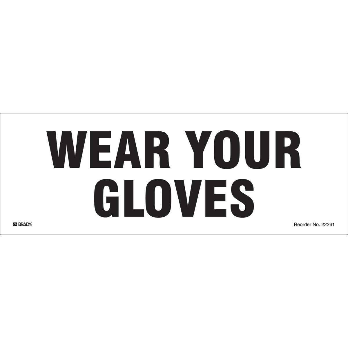 Brady® 22261MLS Accident Prevention Signs