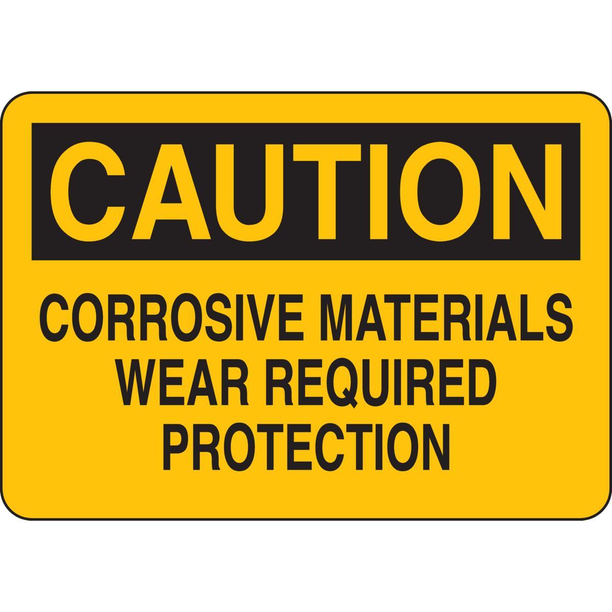 Brady® 40836 Chemical & Hazardous Material Signs