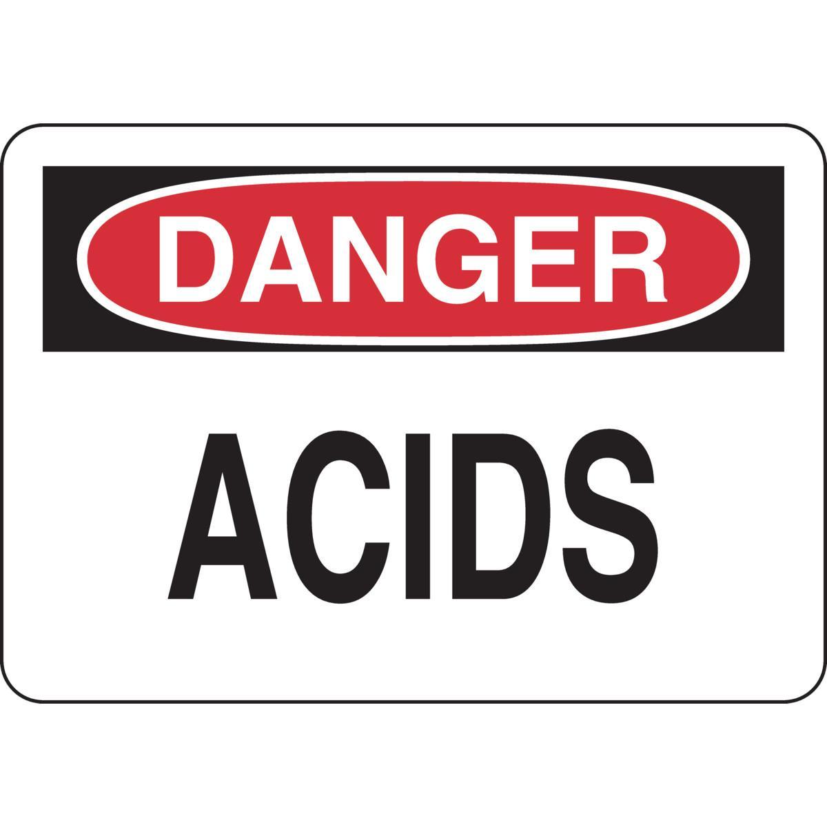 Brady® 40862 Chemical & Hazardous Material Signs