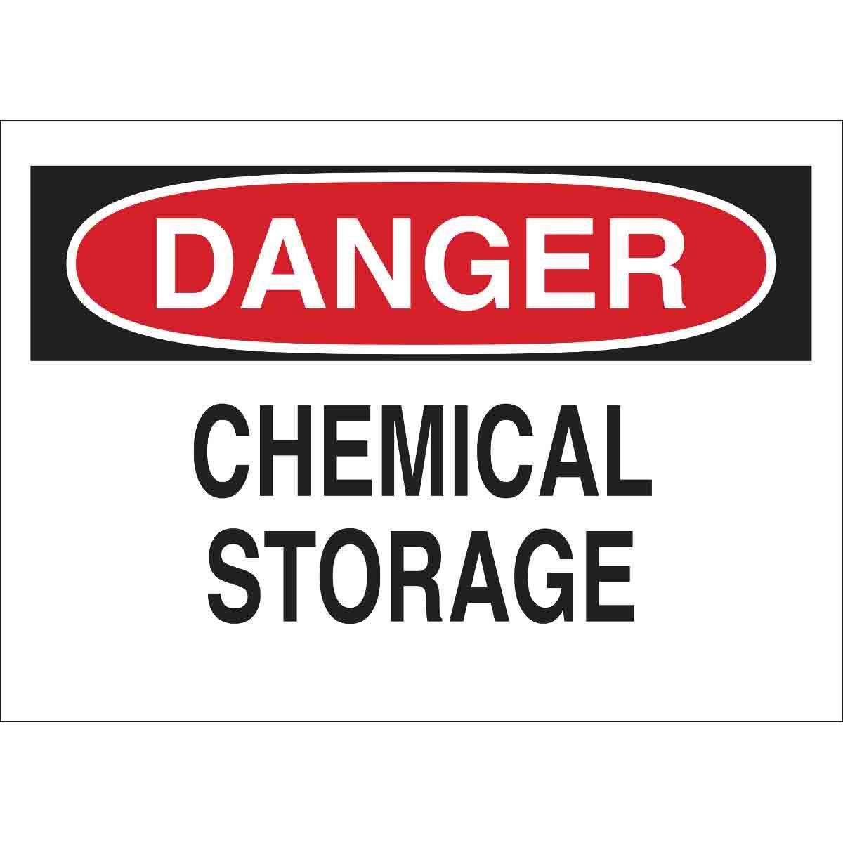 Brady® 122406 Chemical & Hazardous Material Signs