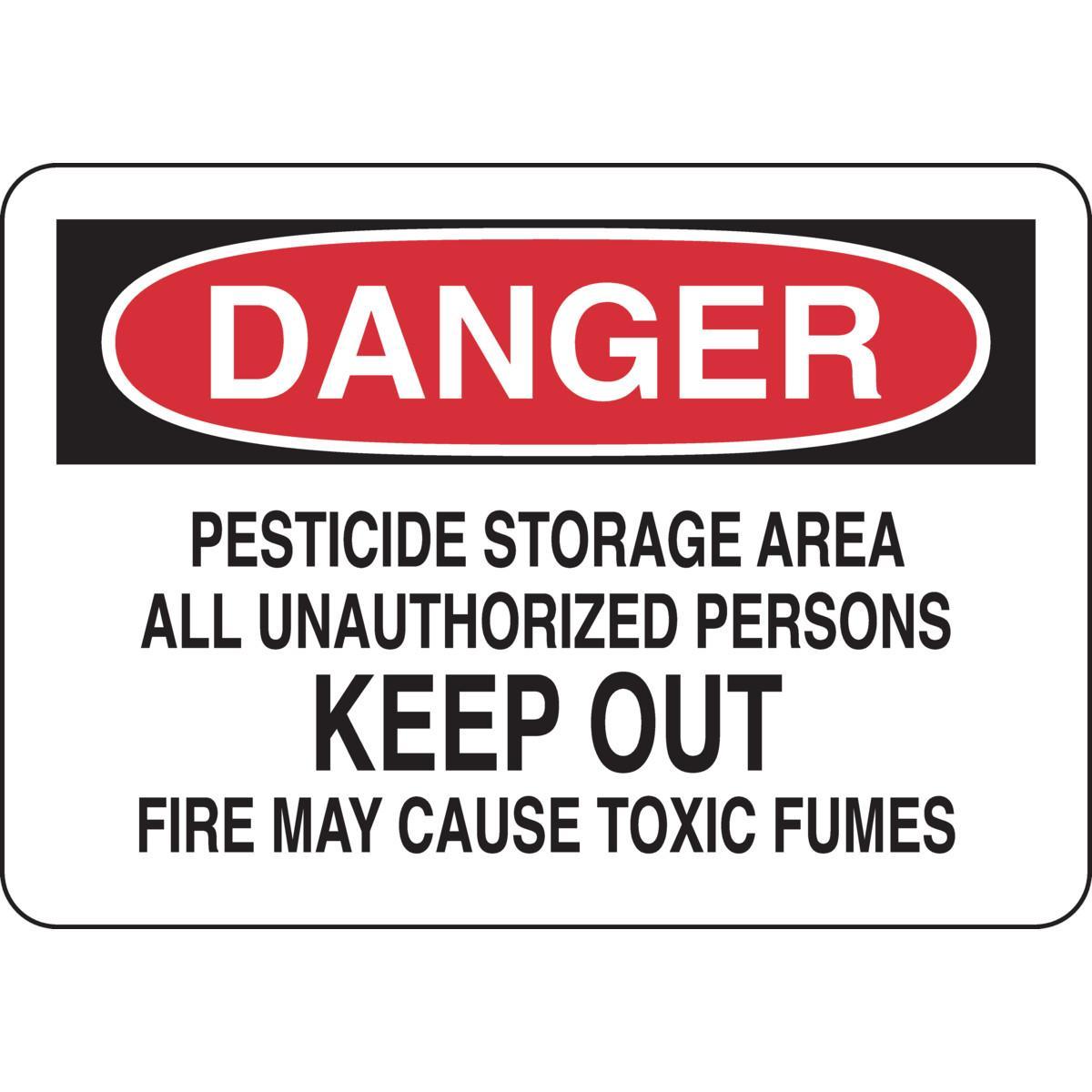 Brady® 40899 Chemical & Hazardous Material Signs