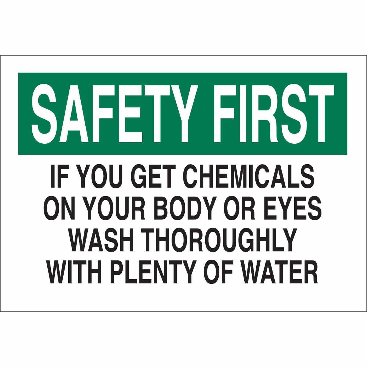 Brady® 84476 Chemical & Hazardous Material Signs