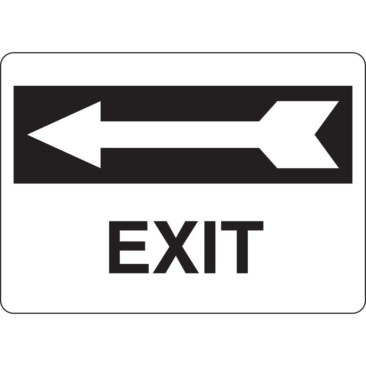 Brady® 22454 Fire, Emergency, Exit & First Aid Signs
