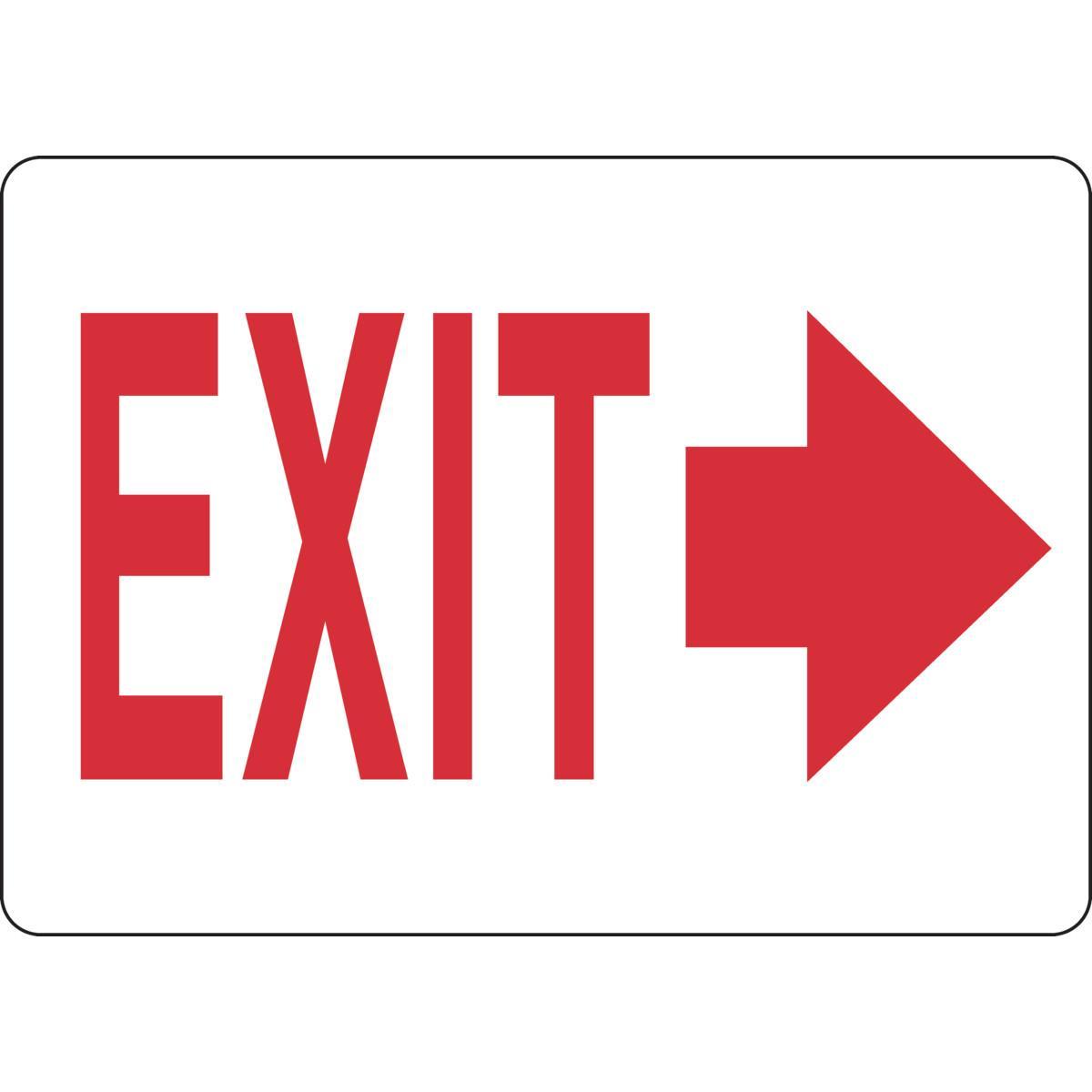 Brady® 22456 Fire, Emergency, Exit & First Aid Signs