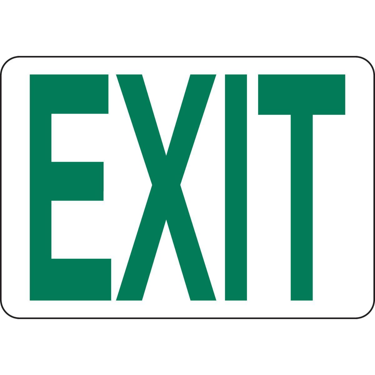 Brady® 22491 Fire, Emergency, Exit & First Aid Signs