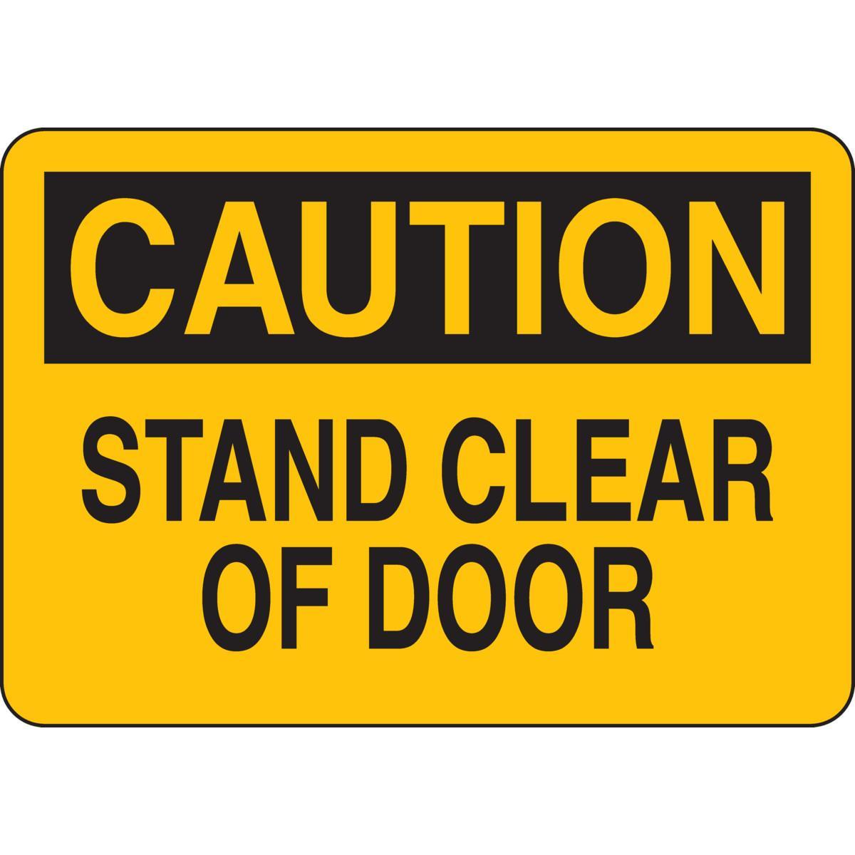 Brady® 41083 Access & Security Signs
