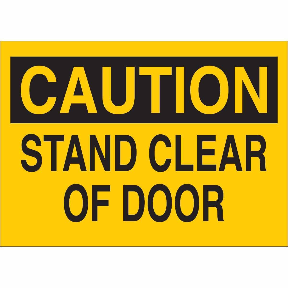Brady® 41084 Access & Security Signs