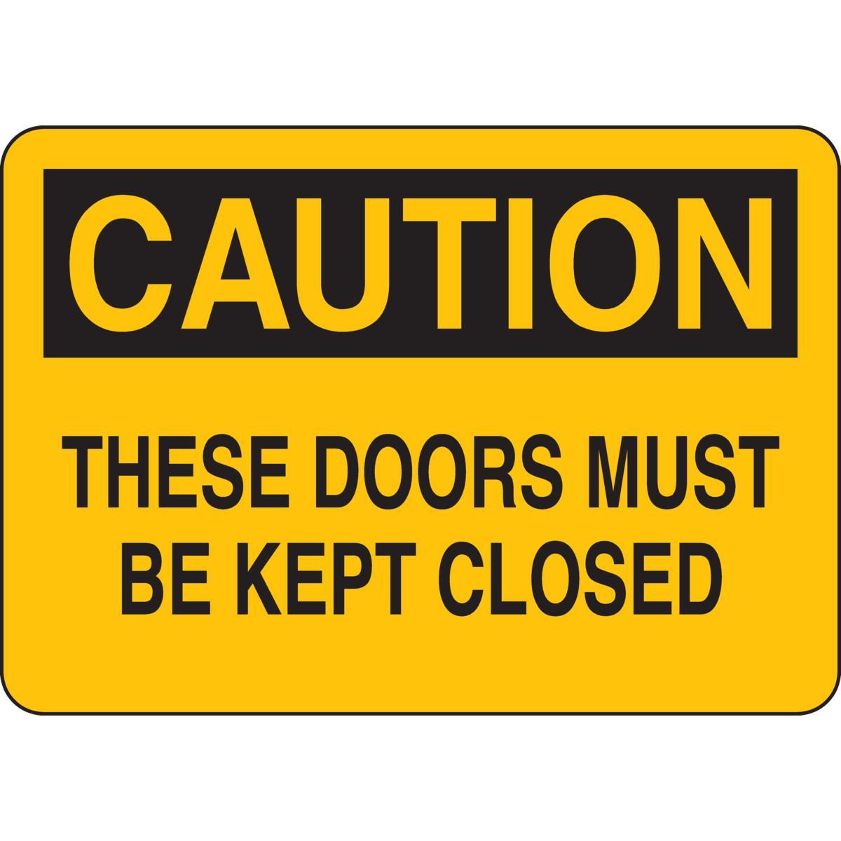Brady® 41085 Access & Security Signs