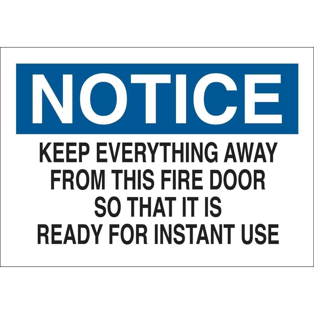 Brady® 41099 Access & Security Signs