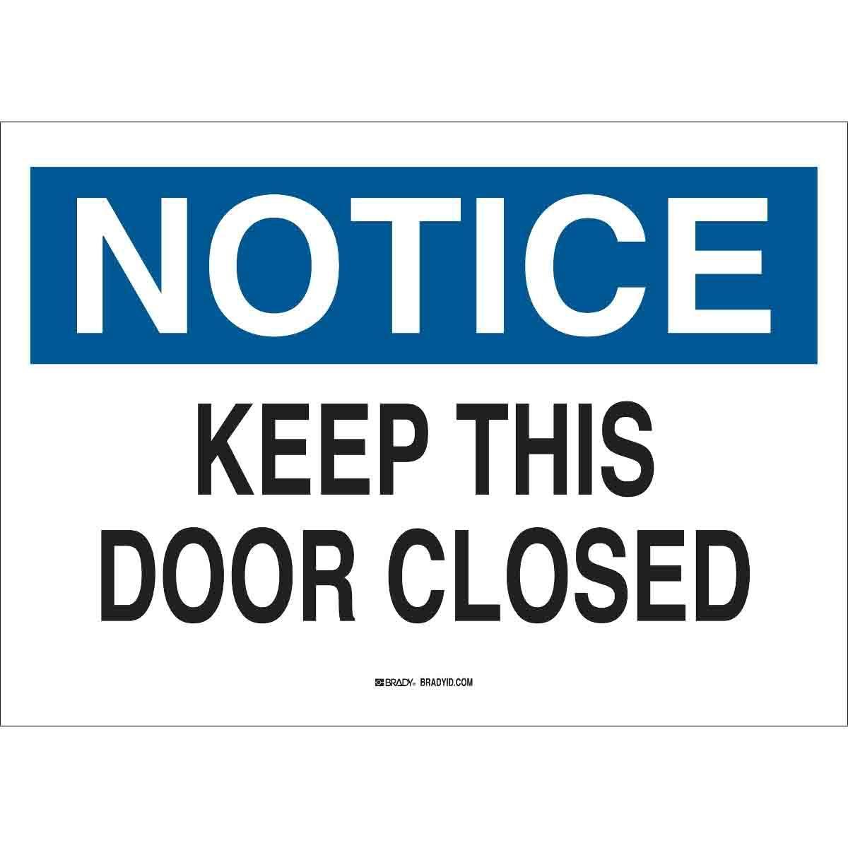 Brady® 41102 Access & Security Signs