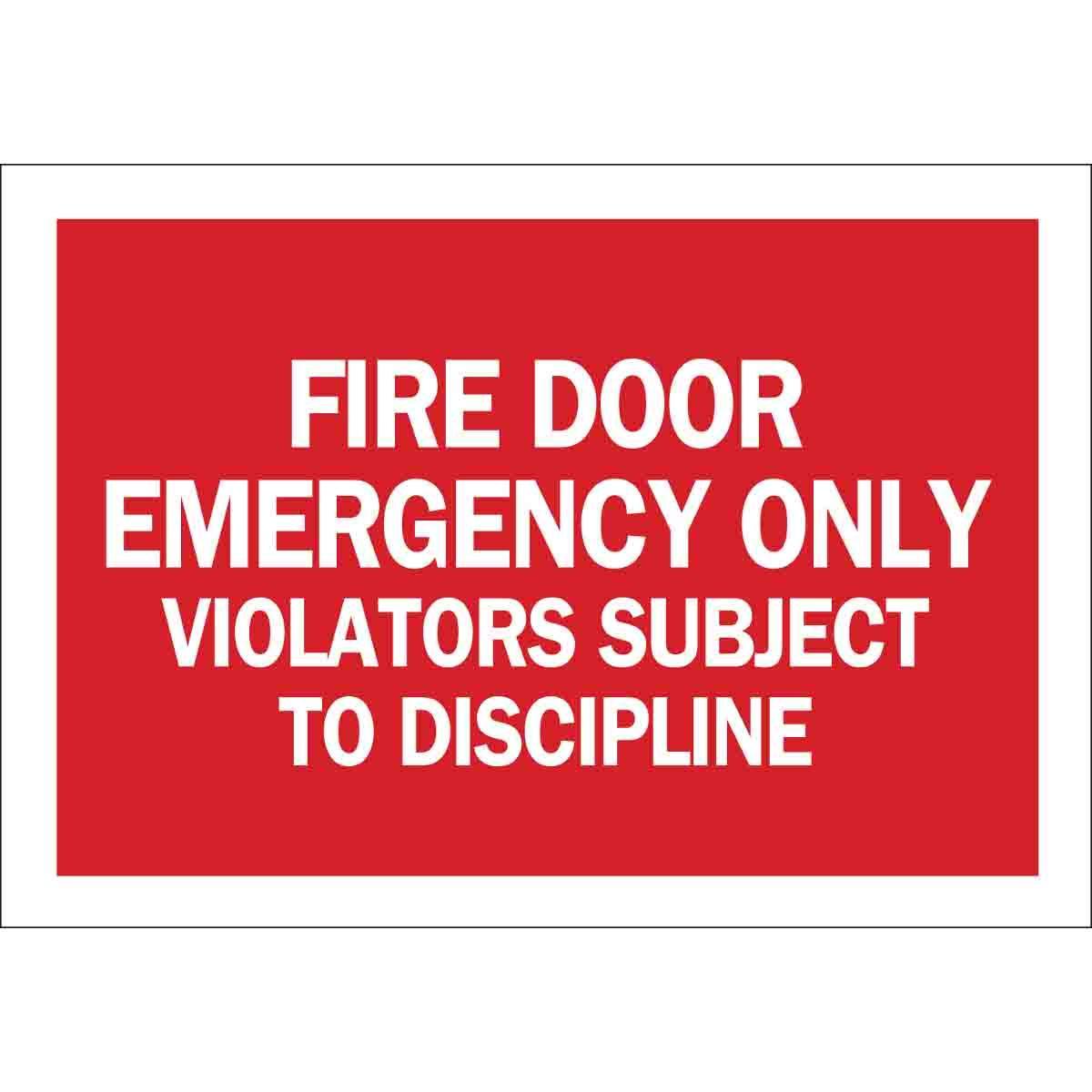 Brady® 84749 Fire, Emergency, Exit & First Aid Signs