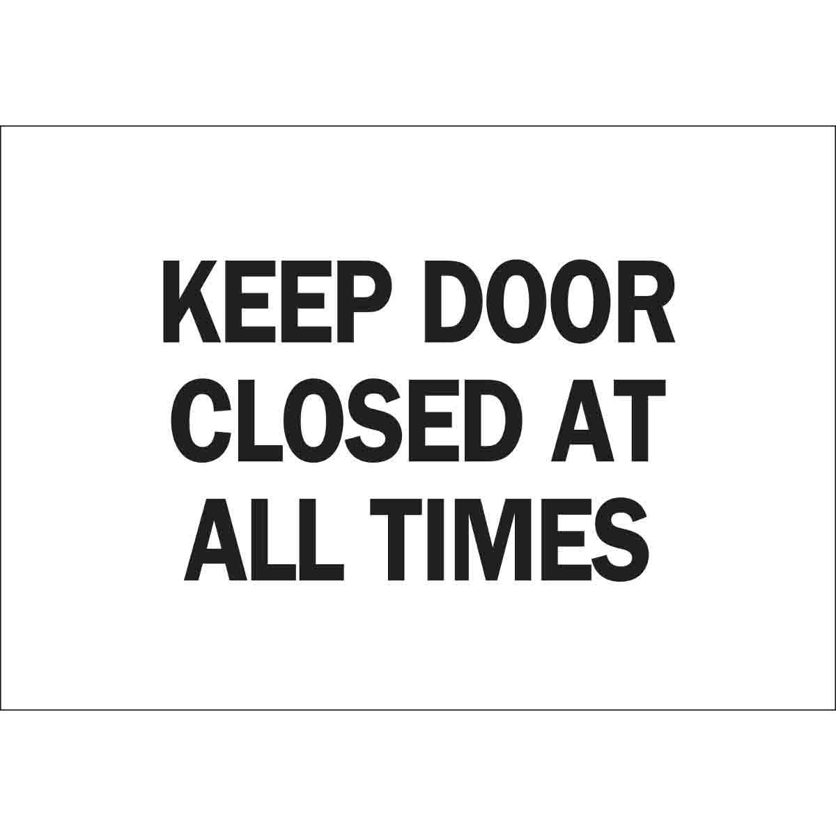 Brady® 84757 Access & Security Signs