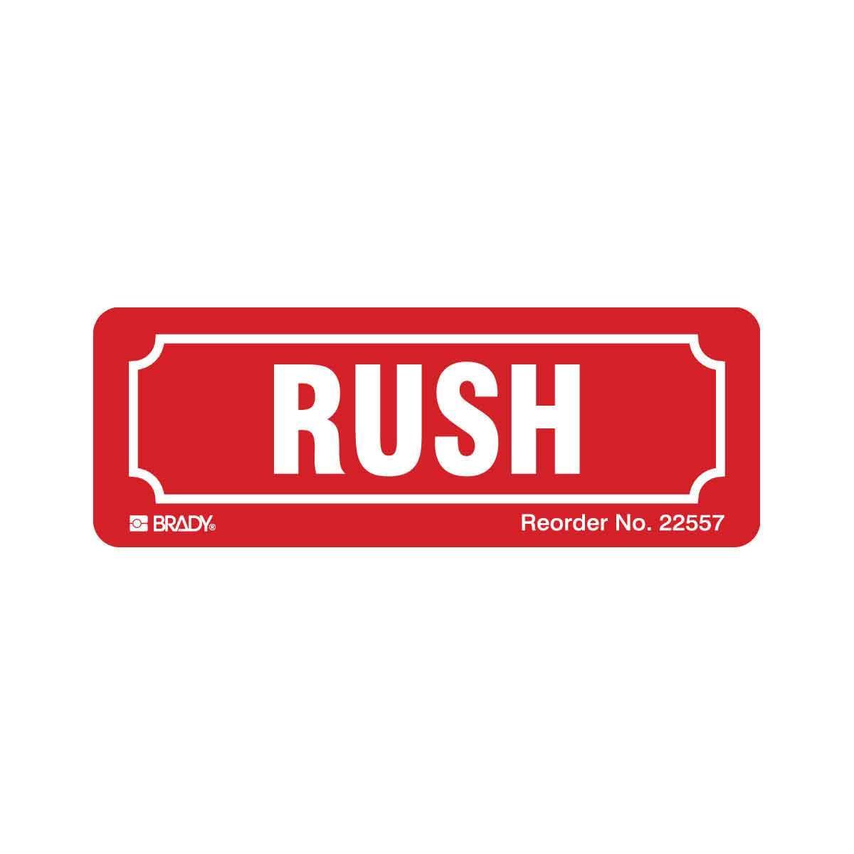 Brady® 22557LS Safety & Facility Labels
