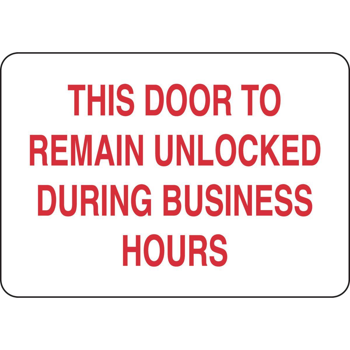 Brady® 122453 Access & Security Signs