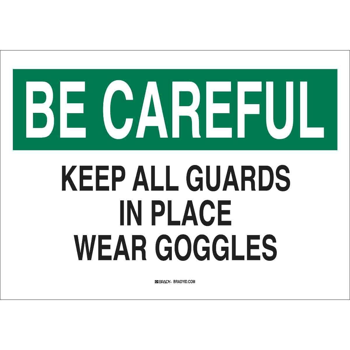 Brady® 22576 Accident Prevention Signs