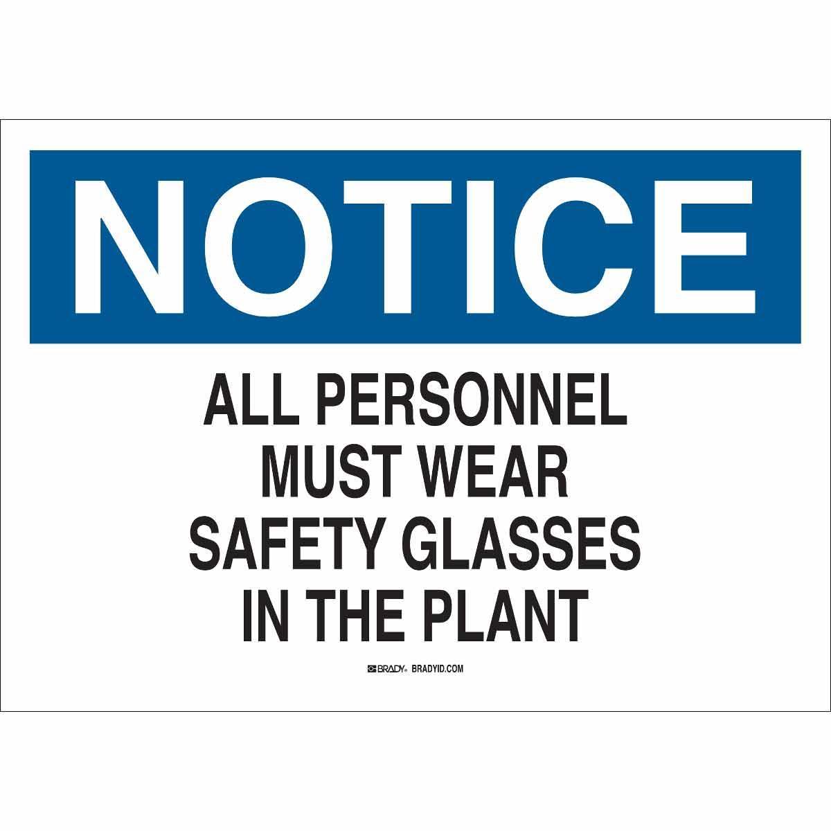 Brady® 41187 Accident Prevention Signs