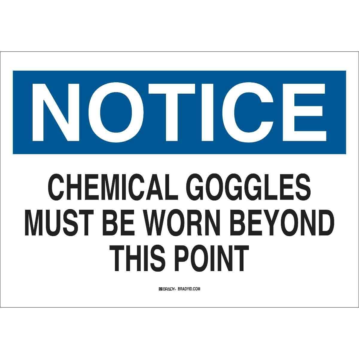 Brady® 85032 Accident Prevention Signs